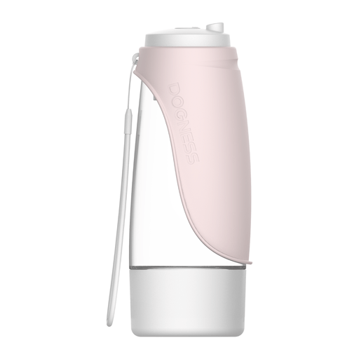Dogness Water Bottle With Food Storage - Pink - Shopivet.com