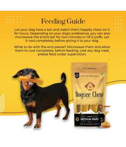 Dogsee Medium Bars: Long - Lasting Dental Chews For Medium Dogs 140g - Shopivet.com