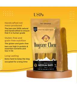 Dogsee Medium Bars: Long - Lasting Dental Chews For Medium Dogs 140g - Shopivet.com