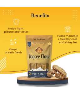 Dogsee Puffy Bars: Soft Dental Dog Treats 70g - Shopivet.com