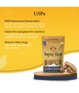 Dogsee Puffy Bars: Soft Dental Dog Treats 70g - Shopivet.com