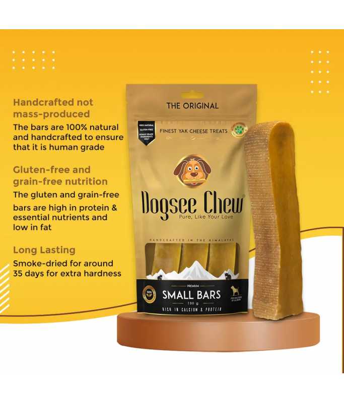 Dogsee Small Bars: Long - Lasting Dental Chews For Small Dogs 100g - Shopivet.com