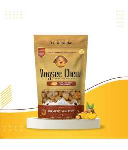 Dogsee Turmeric Mini Pops: Mini Bite - Sized Dog Training Treats 70g - Shopivet.com