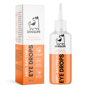 DogsLife Anti - Bacterial Eye Drops Dog 237ml - 237ml - Shopivet.com
