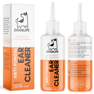 DogsLife Anti - Fungal Ear Cleaner Dog 237ml - 237ml - Shopivet.com