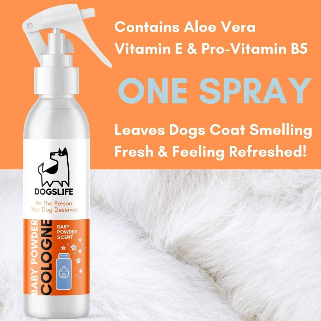 DogsLife Baby Powder Cologne Dog Spray 250ml - Shopivet.com