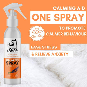 DogsLife Calming Lavender Dog Spray 250ml - 250ml - Shopivet.com