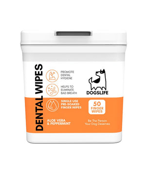 DogsLife Dental Wipes Dog 50pcs - Shopivet.com
