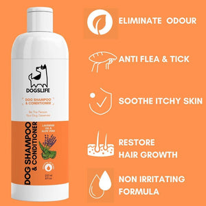 DogsLife Dog Shampoo & Conditioner 237ml - 237ml - Shopivet.com