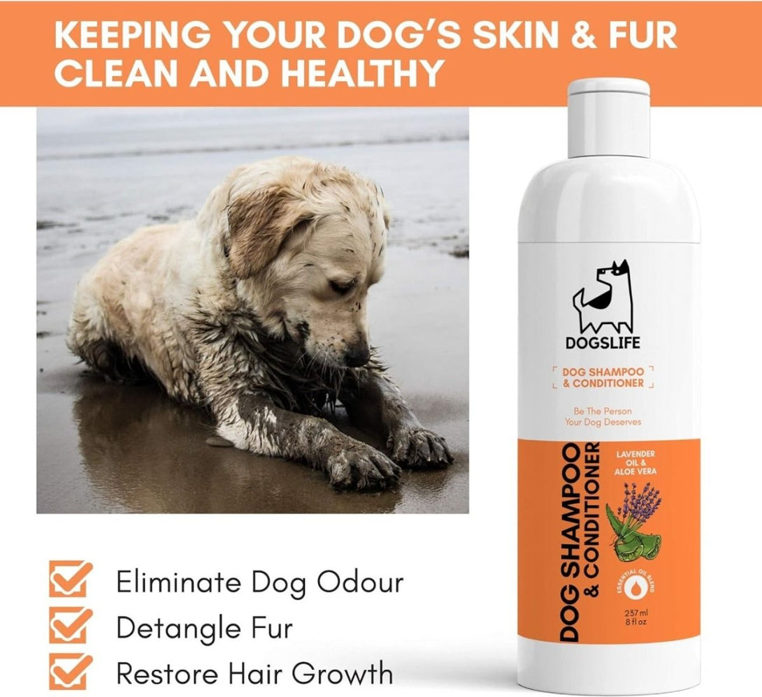DogsLife Dog Shampoo & Conditioner 237ml - 237ml - Shopivet.com