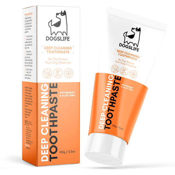 DogsLife Toothpaste Peppermint & Aloe Vera Dog - 100g - Shopivet.com