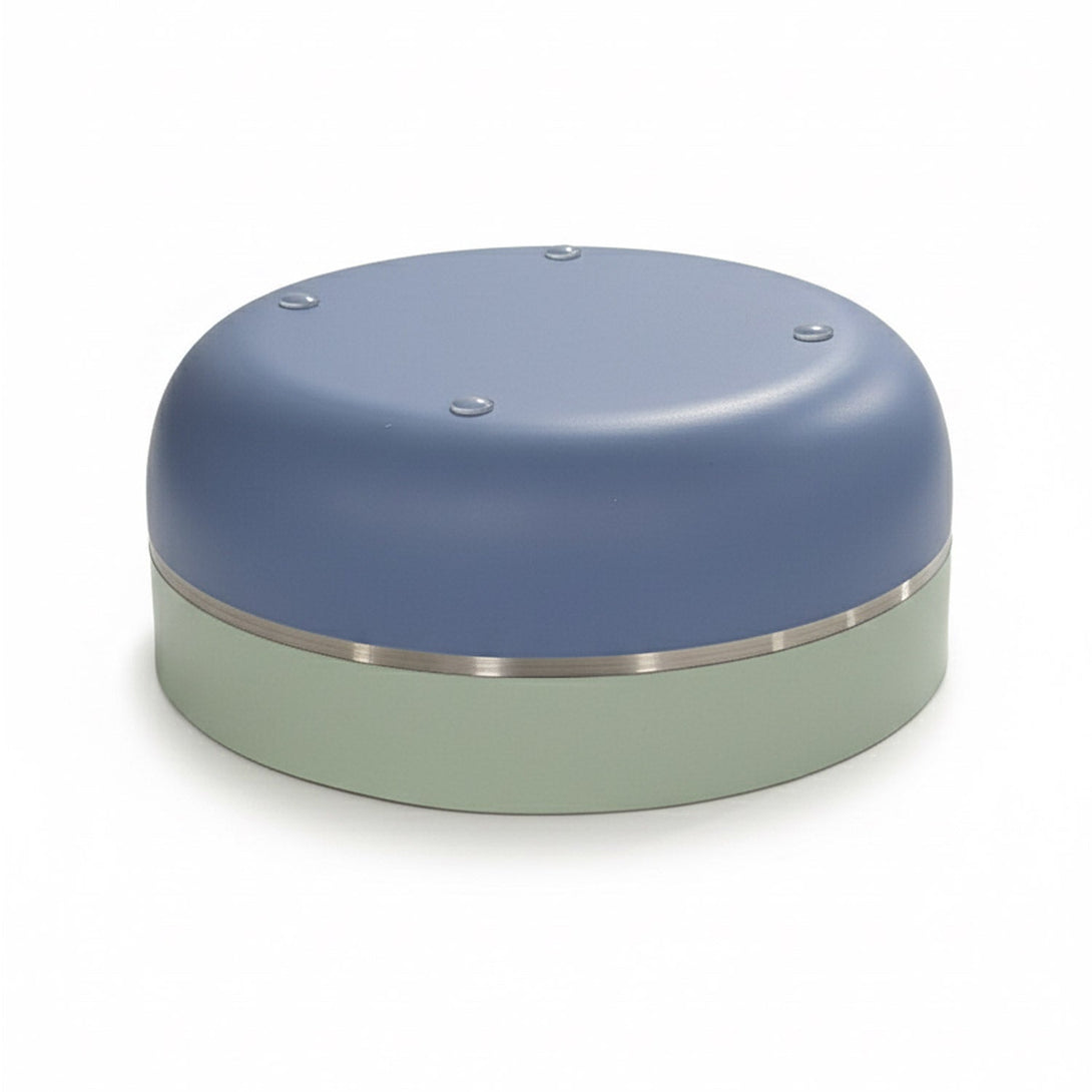 Saluki Stainless Steel Double Wall Dog Bowls – Two Tone - 700 ML