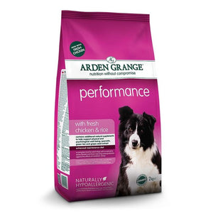 Arden Grange Performance with Fresh Chicken & Rice Dry Dog Food - 12kg