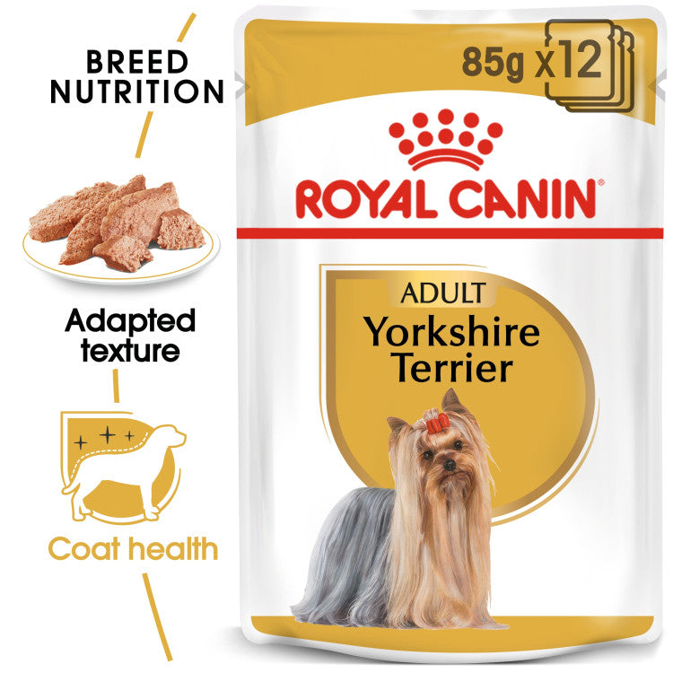 Breed Health Nutrition Yorkshire Adult (WET FOOD - Pouches) - Shopivet.com