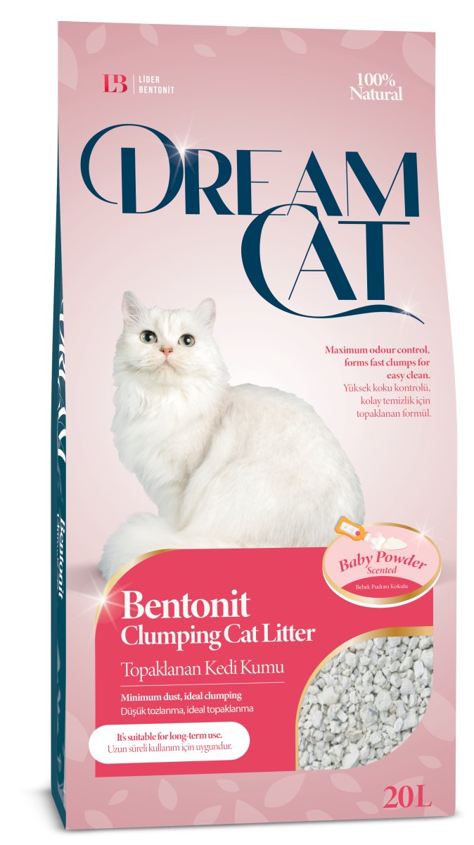 Dream Cat Litter 100% Natural 20L - Shopivet.com