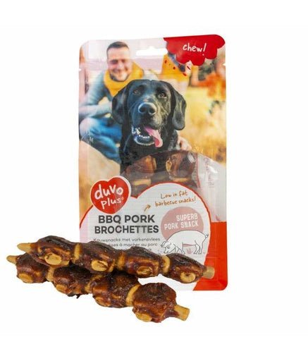 Duvo+ BBQ Pork Brochettes 14cm - 6pcs / 300g[Weight - 300g] - Shopivet.com
