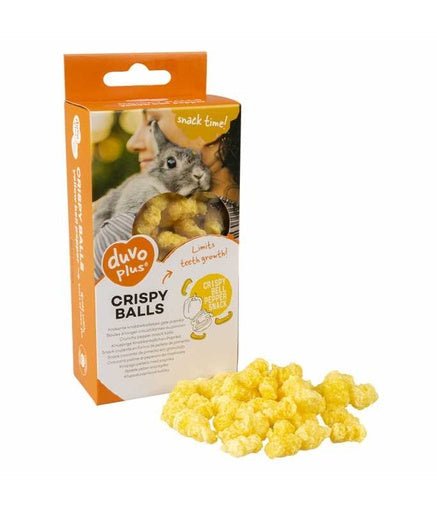 Duvo+ Crispy Chew Balls Yellow Bell Pepper Yellow 50g - Shopivet.com