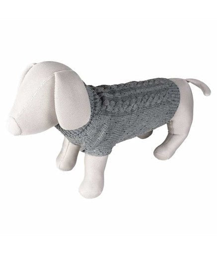 Duvo+ Dog Sweater Cozy, Grey[Size - S] - Shopivet.com