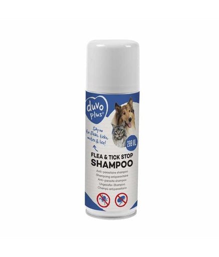 Duvo+ Flea & Tick Stop Anti - Parasite Shampoo - 200ml - Shopivet.com
