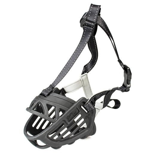 Duvo+ Muzzle Rubber Black[Size - M] - Shopivet.com