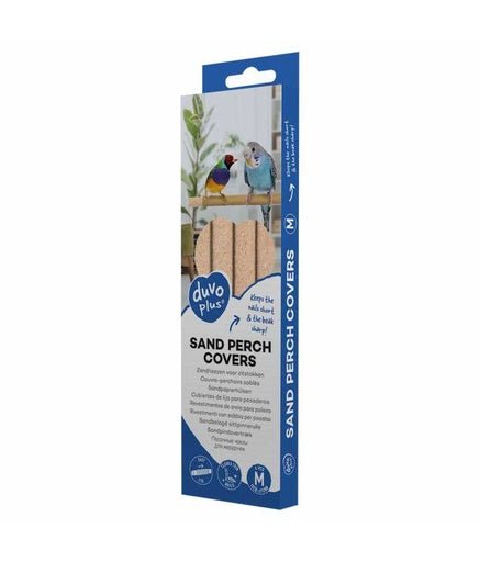 Duvo+ Sand Perch Covers - Beige[Count - 3, Dimension - 25x2x2 cm] - Shopivet.com