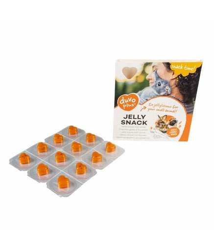 Duvo+ Small Pets Jelly Snack Carrot 12pcs x 1.2g - Shopivet.com