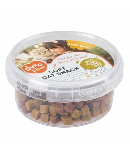 Duvo+ Soft Cat Snack Turkey & Salmon 100g - Shopivet.com