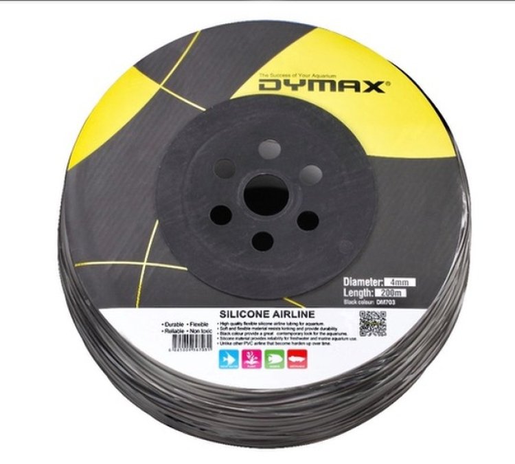 DYMAX SILICONE AIRLINE TUBING 4mm dia. 200M ROLL - Shopivet.com