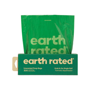 Earth Rated Dog Poop Bags – Bulk Single Roll ( 300 Bags) - Lavender - Shopivet.com