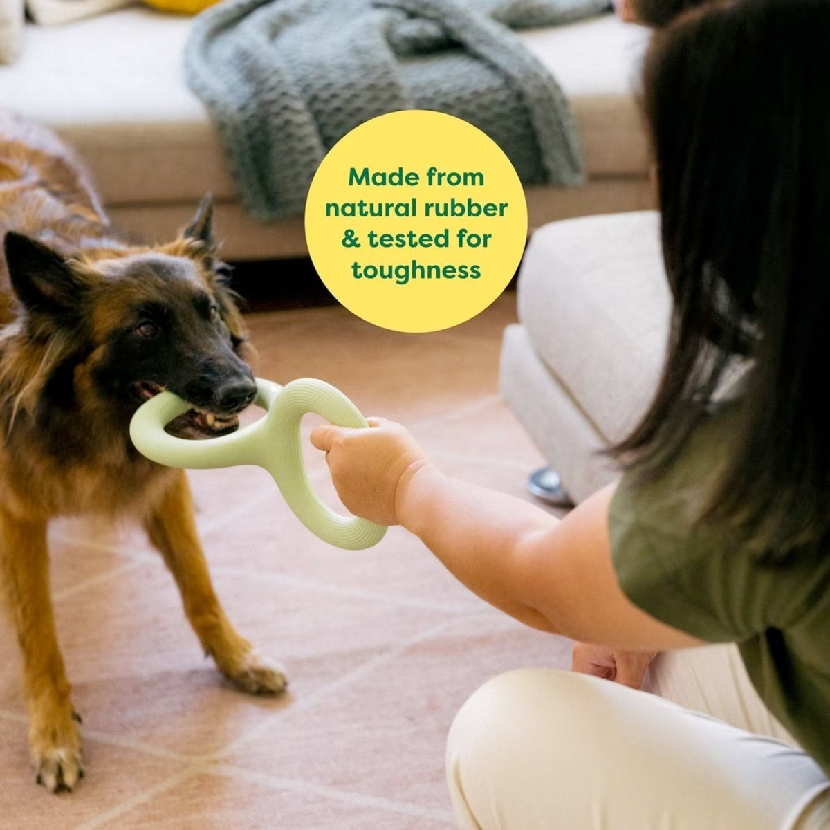 Earth Rated Tug Toy - small - Shopivet.com