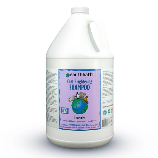earthbath® Coat Brightening Shampoo – Lavender, Made in USA, 128 oz (1 Gallon ) - Shopivet.com