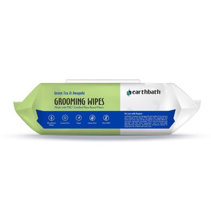 earthbath® Grooming Wipes, Green Tea & Awapuhi, 100 ct - Shopivet.com