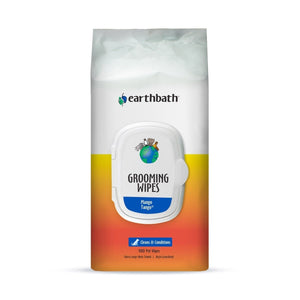 earthbath® Grooming Wipes, Mango Tango, 100 ct - Shopivet.com