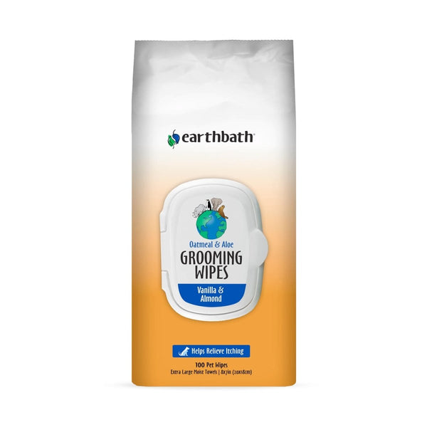 Earthbath Grooming Wipes – Oatmeal & Aloe 100 ct - Shopivet.com