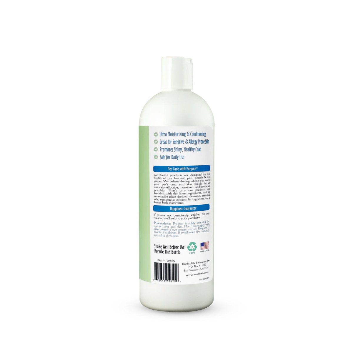 Earthbath Hypoallergenic Shea Butter Shampoo 16oz - Shopivet.com