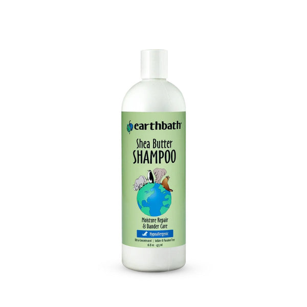 Earthbath Hypoallergenic Shea Butter Shampoo 16oz - Shopivet.com