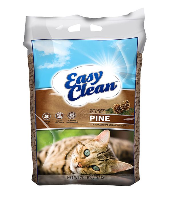 Easy Clean Pine Pellets Alternative Cat Litter 9.07kg - 9.07KG - Shopivet.com