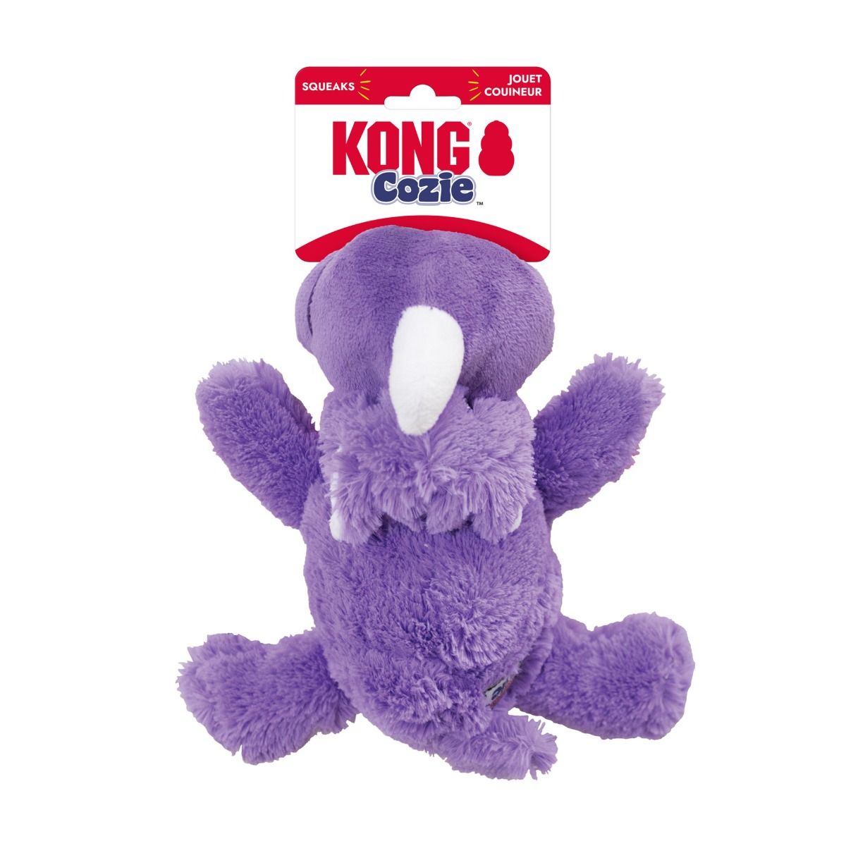 Kong Cozie Rosie Rhino Dog Toy - S