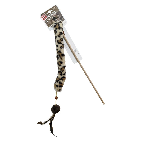 Eco line Feather Teaser with crinkles and Slivervine Leaves - Shopivet.com