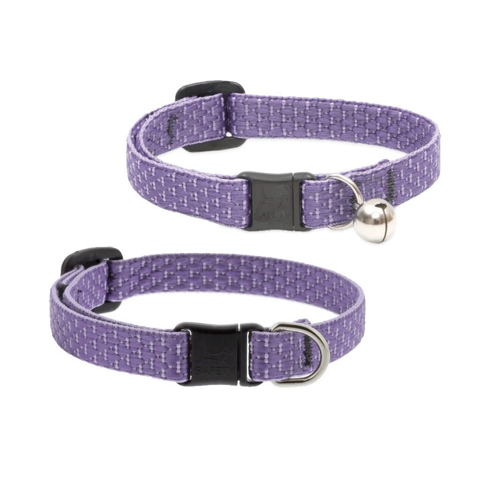 Eco Safety Cat Collar – Lilac - Without Bell - Shopivet.com