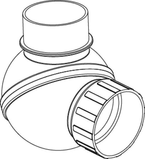 Eko Power Spherical valve 1"1/2 M/F ring nut+O - ring - Shopivet.com