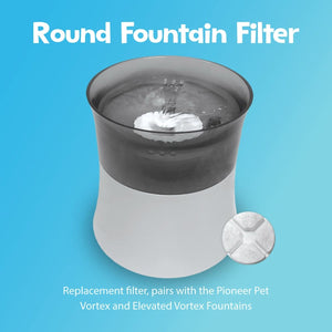 Elevated Vortex Drinking Fountain 128oz - Shopivet.com