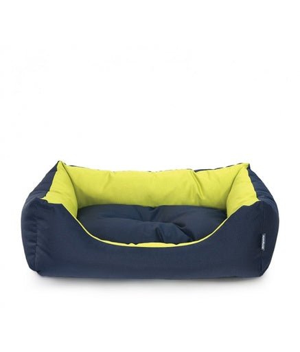 Empets Couch Bed Basic Duo[Dimension - 55x42x16cm, Color - Lemon & Blue] - Shopivet.com