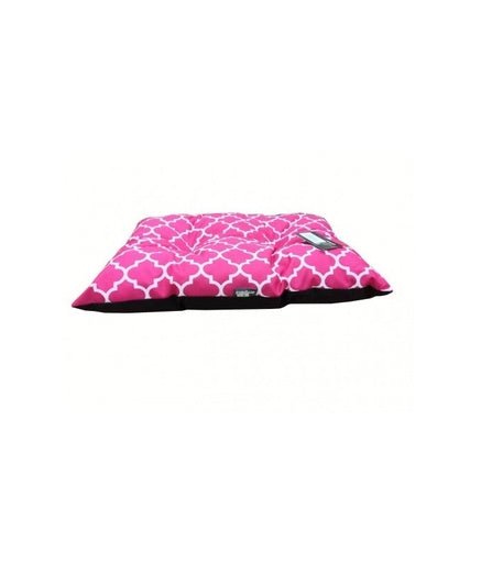 Empets Rectangular Cushion Modern[Dimension - 55x40cm, Texture - Printed Pink] - Shopivet.com