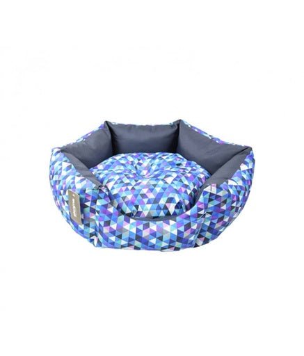 Empets Venus Bed Modern[Dimension - 55x55x20cm, Texture - Printed Dark Blue] - Shopivet.com
