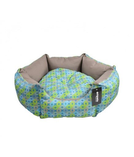 Empets Venus Bed Modern[Dimension - 55x55x20cm, Texture - Printed Green] - Shopivet.com