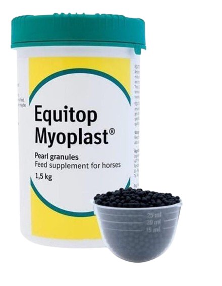 Equitop Myoplast dietary supplement for horses 1.5kg - Shopivet.com