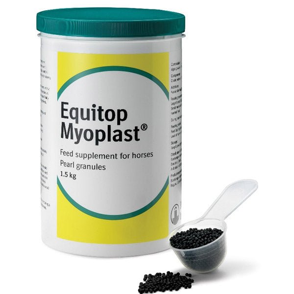 Equitop Myoplast dietary supplement for horses 1.5kg - Shopivet.com