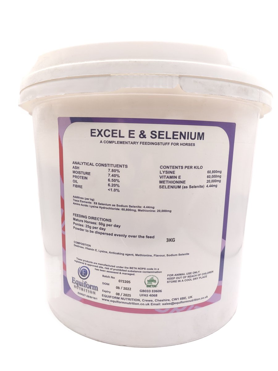 Excel E Selenium 3kg - Shopivet.com