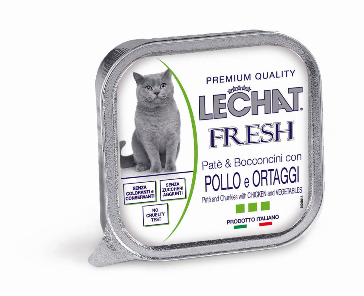 Excellence - Cat Wet PATE & CHUNKIES Chicken and vegetables - 100g - Shopivet.com